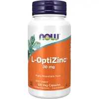 Now L-OptiZinc 30 mg - 100 Veg-kapselia