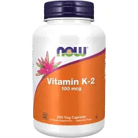 Now Vitamiini K-2, 100 mcg - 250 kapselia