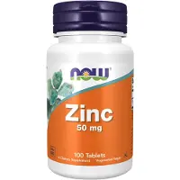Now , Sinkki, 50 mg, 100 tablettia