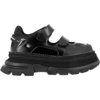 Art for woman. 116441010003_001 Core 2 leather shoes black (41), 1 to 3 cm, Velcro, Casual