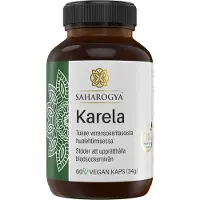 Saharogya Karela 500 mg (Parasta ennen 30.09.2026)