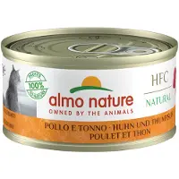 Almo nature 24x70g kana & tonnikala Almo Natur ekissanruoka