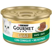 Gourmet 24x85g Rabbit Paté Gold kissan märkäruoka