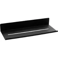 Beslag Design Base Hylly Mattamusta - Seinähyllyt Ruostumaton Teräs Black Matte - 606062-41