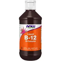 Now Vitamiini B-12 nestemäinen B-kompleksi - 237 ml