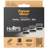 PanzerGlass Samsung Galaxy S23 FE Hoops kameran linssin suojus - Musta