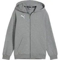 Puma Huppari Teamgoal Casuals Full Zip - Harmaa/valkoinen Lapset, koko 116 cm