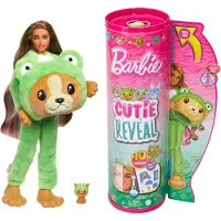 Barbie Cutie Reveal -koiranpentu sammakkopuvussa 29 cm