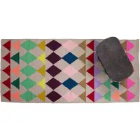 A world of craft Hanna Matto 70x165 Cm - Kuviolliset matot Villa - 1007814-IN