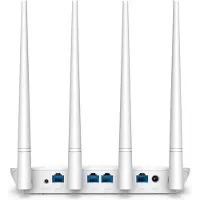 Tenda F6, Wi-Fi 4 (802.11n), Yksi kaista (2,4 GHz), Ethernet LAN, Valkoinen, Pöytäreititin