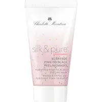 Charlotte Meentzen silk ja pure Pink-To-Black -kirkastava Kasvonaamio 50 ml
