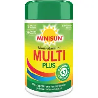 Minisun Monivitamiini Multi Plus 200 tabl