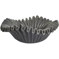 Jakobsdals Anemone Skål - Black - 40X40X16CM