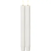 Star Trading LED antiikkikynttilä 2kpl 25cm