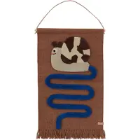 Oyoy MINI Sally Snail On The Way Wall Rug - Multi/patterned - ONE SIZE