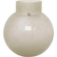 ERNST Glassvase - Beige - H25CM