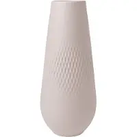 Villeroy & Boch - Collier Carré Maljakko 26 cm Beige