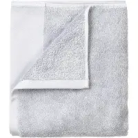 Blomus Set Of 4 Guest Hand Towels - 30 X 30 Cm - Riva - Micro Chip - White - 30X 30CM