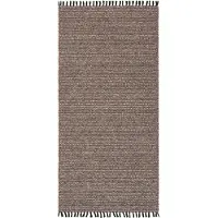 Horredsmattan Cotton Tova Matto 170x250 Cm - Yksiväriset matot Puuvilla Tummanruskea - 71599-F250