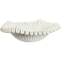 Jakobsdals Anemone Skål - White - 50X50X17CM