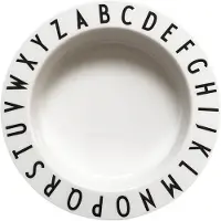 Design Letters - Kids Eat&Learn Lautanen syvä 15,5 cm