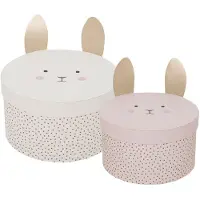 Jabadabado Storage Box Bunny - Cream - ONE SIZE