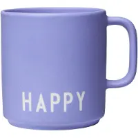 Design Letters -suosikkikuppi kahvalla 25 cl Pale