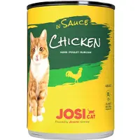 JosiCat 24x415g kastikkeessa kana Josera kissan märkäruoka