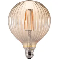 Nordlux ruskea E27 2W Filament LED-lamppu
