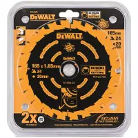 DeWalt Pyörösahanterä 165x20mm Z24 (P) DT10300-QZ Extreme, Akkusahalle