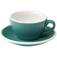 Loveramics Cappuccino kuppi ja lautanen Egg Teal, 200 ml