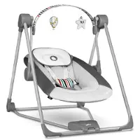 Lionelo Otto Cozy Hammock Hopeinen