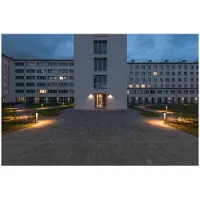 SLV Pylväsvalaisin QUADRASYL, Musta, Alumiini, Moderni