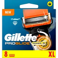 Gillette Fusion Proglide Power-varaosat 8 Yksiköt