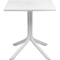Nardi Clip pöytä 70x70 cm White