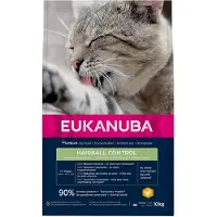 Eukanuba - Cat Hairball Control 10 kg - Kissat - Kissanruoka - Kuivaruoka