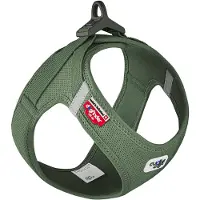 Curli Vest Clasp Air-Mesh valjaat, sammal koko M: rinnan ympärysmitta 43.4-49cm koirille