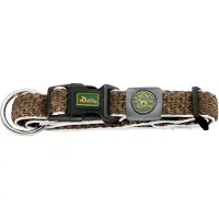 Hunter - Koiran panta Hilo Vario Basic Mesh Ruskea S-M 30-43cm - Koirat - Kaulapannat