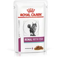 Royal Canin - Wet Cat Renal Fish 85 g x 12 kpl - annospussit - Kissat - Kissanruoka - Eläinlääkärin märkäruoka kissalle