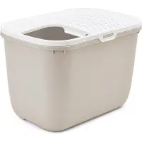 Savic - Hop In Litter Box - Cat toilet Beige 59x39x38cm - Kissat - Kissan hiekkalaatikot - Katolliset hiekkalaatikot