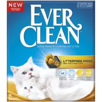 Ever Clean - Litterfree Paws - Cat Litter 6 L - Kissat - Kissanhiekka ja kuivikkeet - Paakkuuntuva kissanhiekka