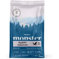 Monster Energy Monster Dog Orig Puppy Sensitive White Fish 2 kg koiran täysravinto
