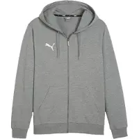 Puma Huppari Teamgoal Casuals Full Zip - Harmaa/valkoinen, koko XX-Large