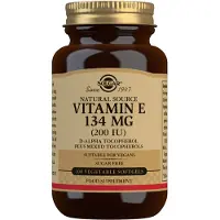 Solgar E-vitamiini 134 mg vegaaninen, 100 kaps (Parasta ennen 30.06.2025)