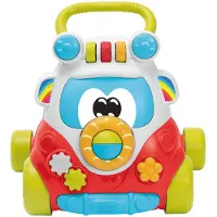 Chicco Kävelijä Juoksee Onnellinen Hippi Kävelijä Ergonomisen Miehen Ja Toimintojen Kanssa