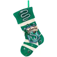 Nemesis Now Slytherin Stocking Hanging Ornament