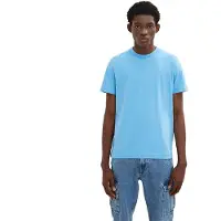 Tom Tailor Printed 1035552 Short Sleeve Crew Neck T-shirt Sininen 2XL Mies
