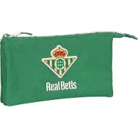 Safta Real Betis Balompie Triple Pencil Case Vihreä Mies