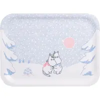 Muurla Muumi Lumipyry 27x20 cm tarjotin