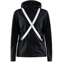 Craft Women's Core Bike Ride Hydro Lumen Jacket Black Kuoritakit XS